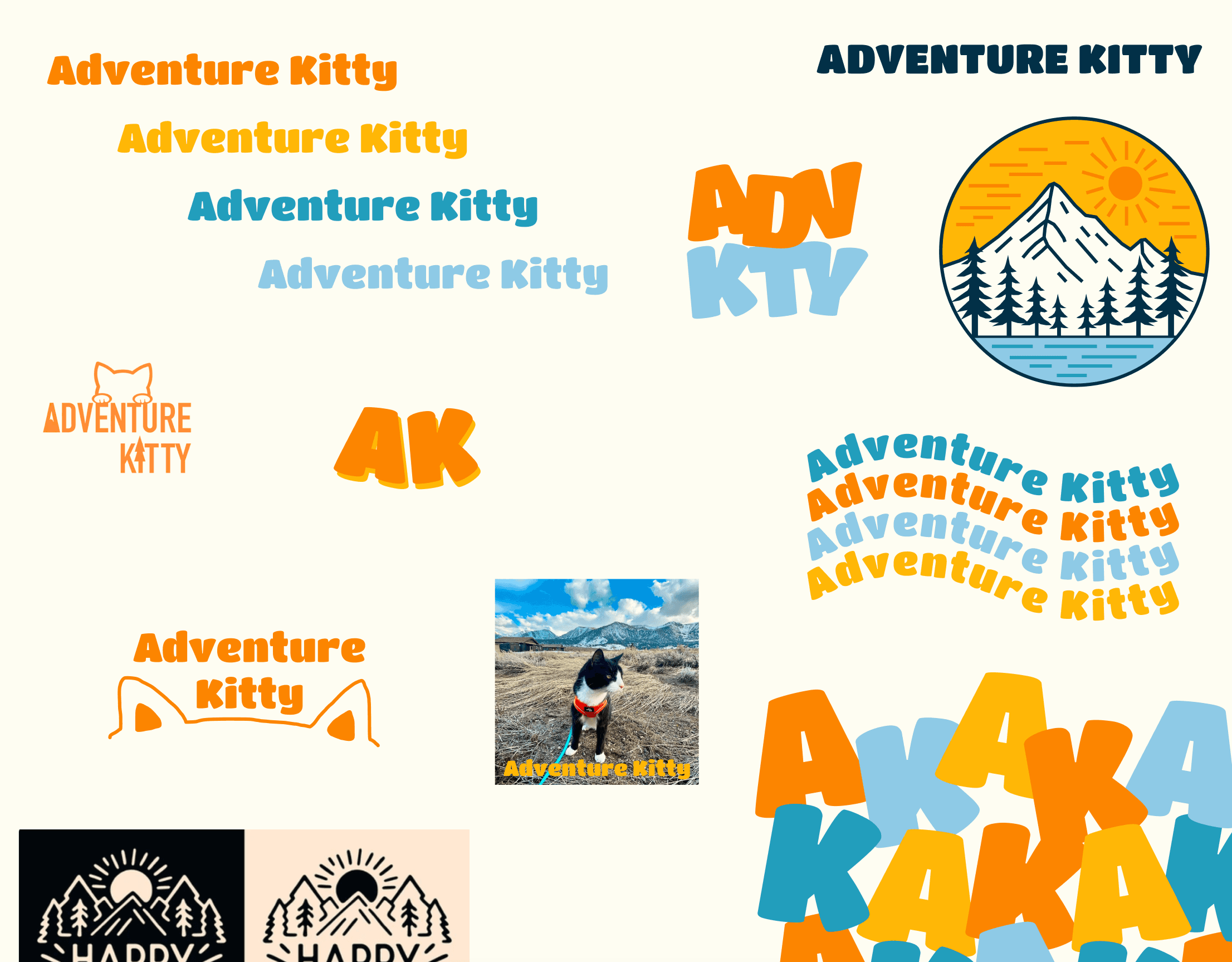 Adventure Kitty Vision Board